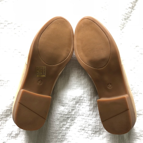 Nude Loafers with Tassel Front - Picture 3 of 3